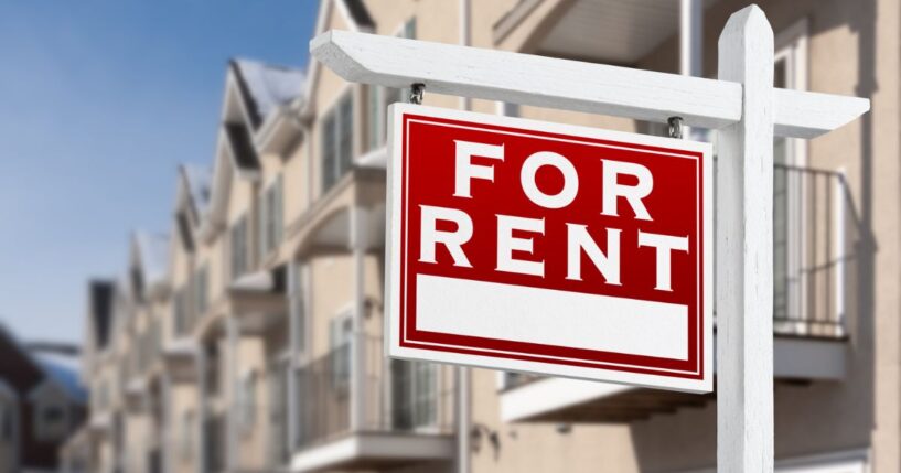 Rent prices dropped to their lowest level in four years in January.
