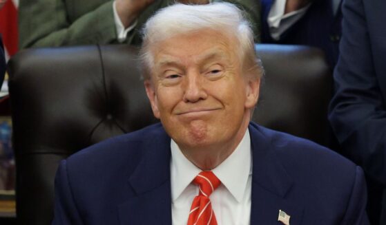 President Donald Trump, seen in a Feb. 3 photo, was thrilled that January's job figures came in better than expected.