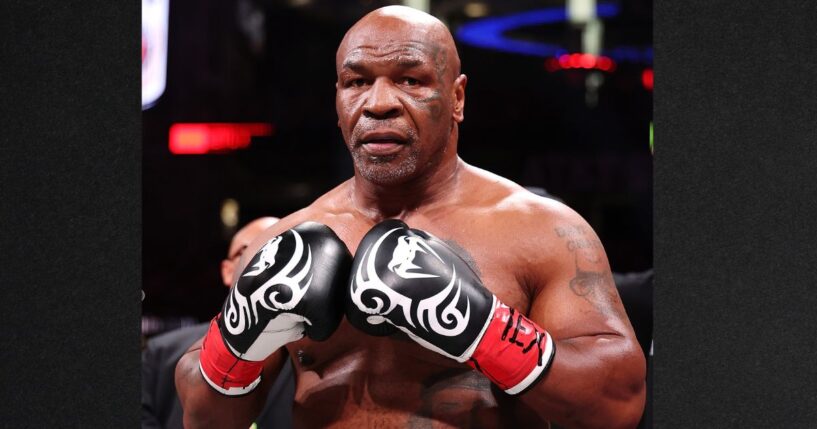 Mike Tyson is pictured in a file photo dated Nov. 15, 2024. A social media post he shared Friday, talking about healthy food, had already attracted more than 2.2 million views by the same afternoon.