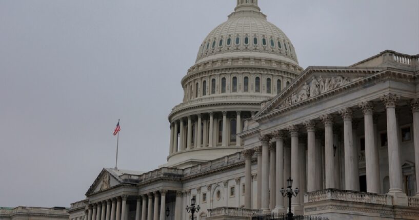 The exterior of the U.S. Capitol in a Feb. 17 photo.
