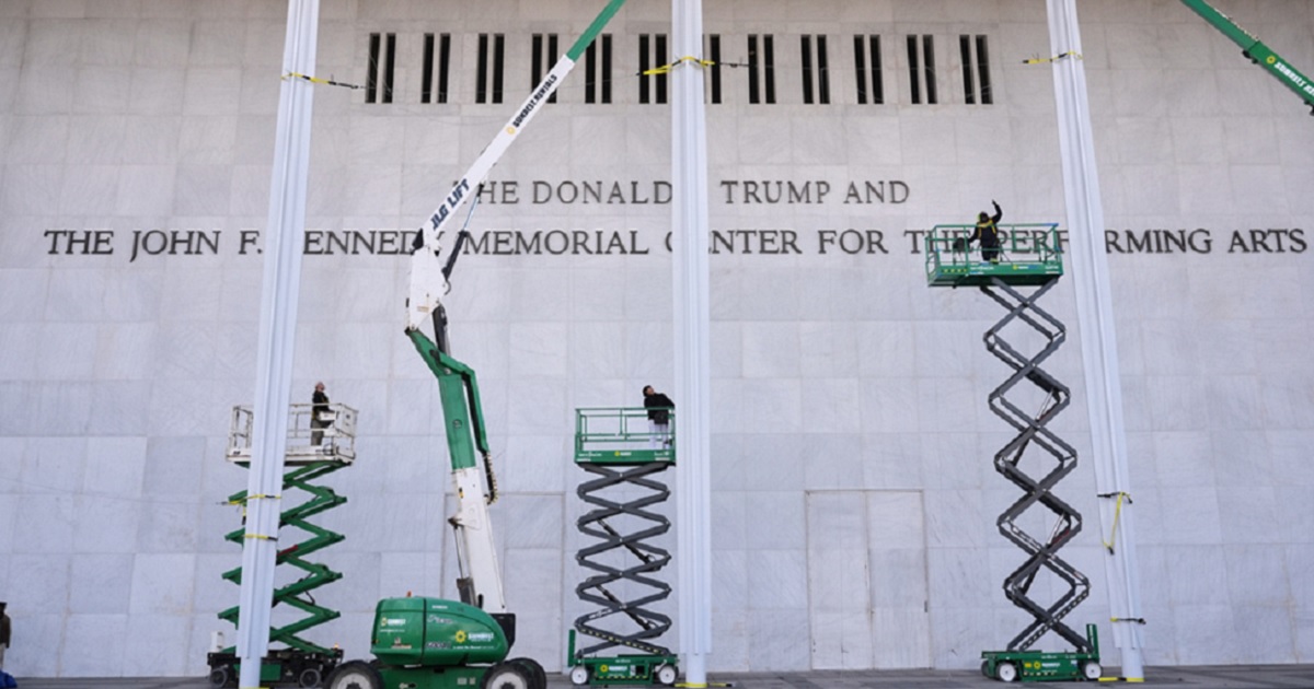 The Donald J. Trump and The John F. Kennedy Memorial Center For The Performing Arts is due to close July 4 for a two-year renovation project, President Donald Trump announced Sunday.