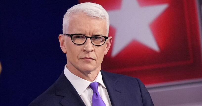 CNN's top talent, including Anderson Cooper, seen in a 2024 photo, has drawn attention - and not the good kind - for attempting to appear hip with new studio styles and wardrobe alterations.
