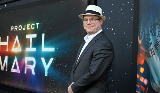 Andy Weir attends the "Project Hail Mary" New York premiere March 18 at Josie Robertson Plaza at Lincoln Center in New York City.