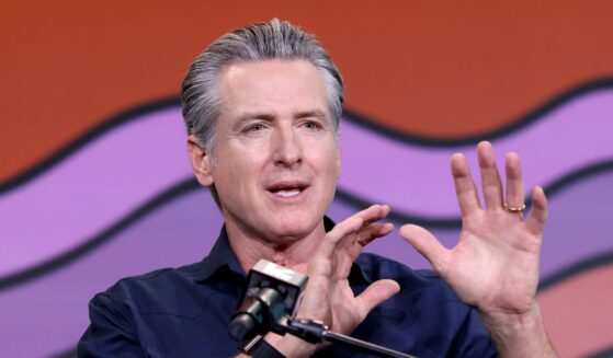 Gov. Gavin Newsom speaks at Networth and Chill podcast at the Vox Media Podcast Stage at SXSW on March 15, 2026, in Austin, Texas.