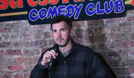 Mark Normand performs at The Stress Factory Comedy Club on Jan. 29, 2026, in New Brunswick, New Jersey.
