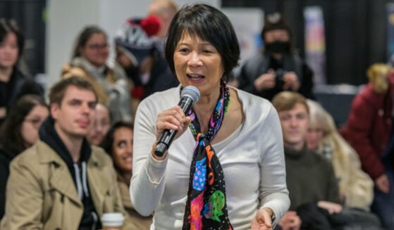 Mayor of Toronto Olivia Chow speaks at Toronto Catstravaganza at Exhibition Place on March 1, 2025.
