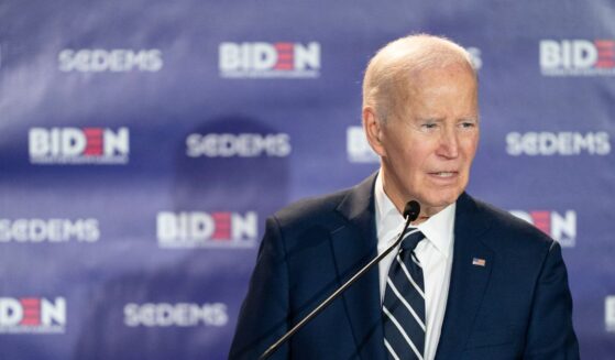 Former President Joe Biden speaks to a crowd at a fundraising event in Columbia, South Carolina, on Feb. 27, 2026.