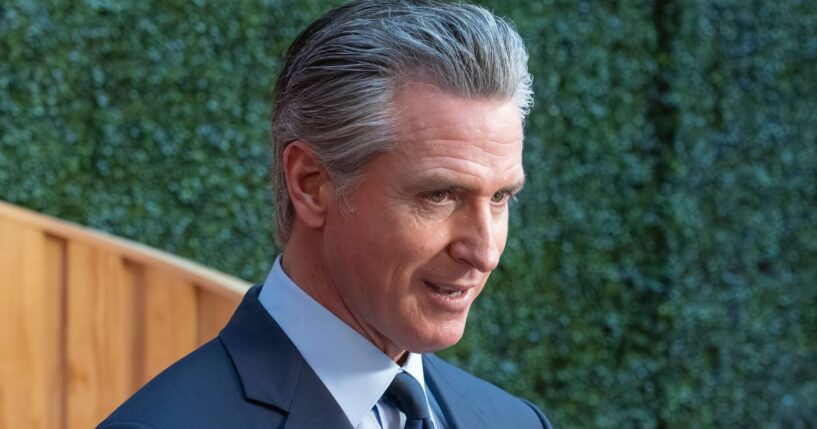 California Governor Gavin Newsom attends the Annual California Hall of Fame Ceremony at The California Museum in Sacramento, California, on March 19, 2026.