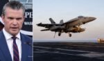 In a few days, the U.S. and Israel will have "complete control of Iranian skies — uncontested airspace," Secretary of War Pete Hegseth told news reporters.