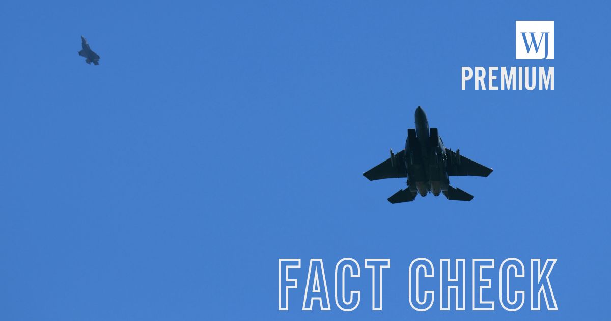 Fact Check: Did a US F-15E Just Crash in Iran?