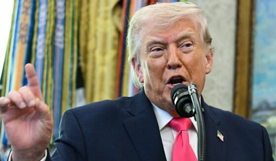 "Make this one for Jesus, OK?" President Donald Trump urged lawmakers as he asked them to remain in Washington, D.C., over Easter recess, if necessary, to pass the SAVE America Act and fund the Department of Homeland Security.