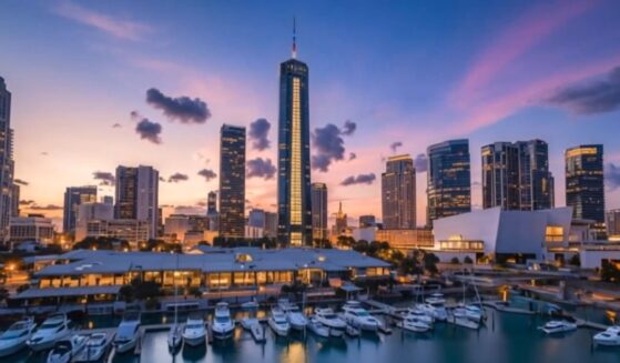 Eric Trump released video of an artist's rendering of President Donald Trump's presidential library.