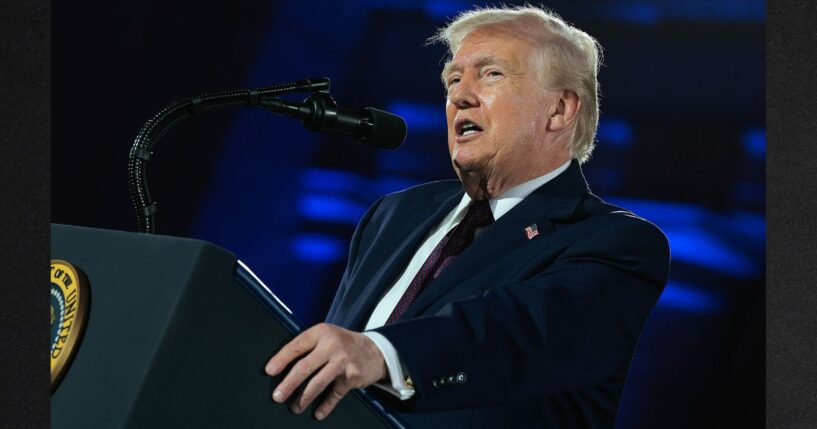 President Donald Trump slammed two of his Supreme Court appointees Wednesday over their ruling on tariffs.