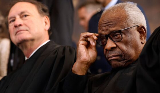 Washington insiders have speculated that a retirement announcement by Supreme Court Associate Justice Samuel Alito, left, or Clarence Thomas could impact the 2025 midterm elections.