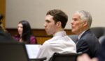 Tyler Robinson, accused in the fatal shooting of Charlie Kirk, appears during a hearing in the Fourth District Court on Feb. 3, 2026, in Provo, Utah.