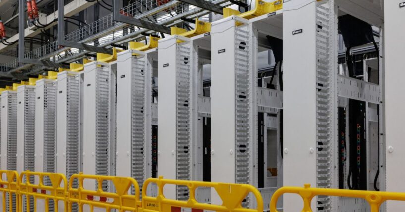 In this photo taken on Feb. 4, 2026, a future Microsoft data center is seen under construction in Karawang, West Java, Indonesia.