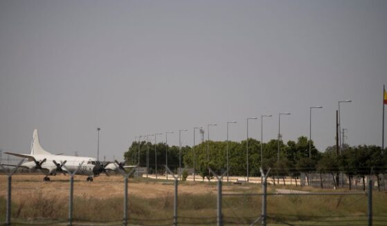 A picture taken on June 17, 2025, shows a view of the U.S.-Spanish aerial base in Moron de la Frontera.