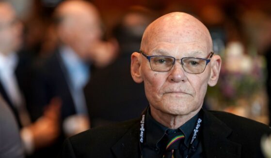 James Carville attends The New York Times DealBook Summit 2025 at Jazz at Lincoln Center on Dec. 3, 2025, in New York City.