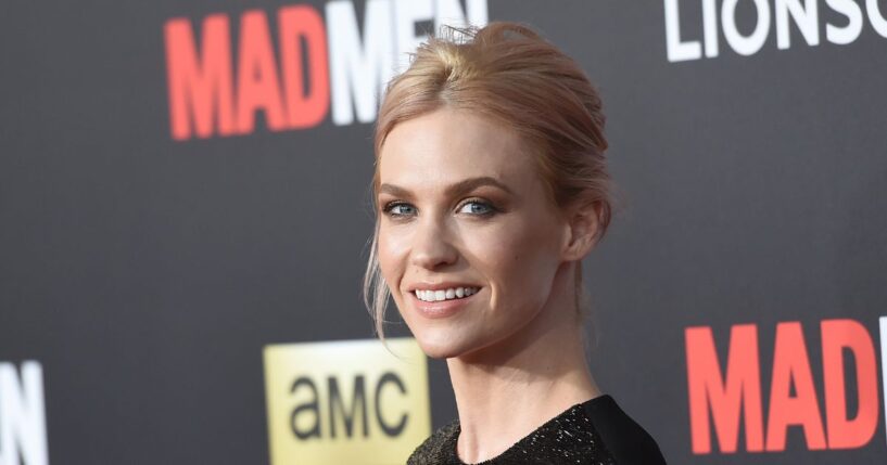January Jones attends the AMC celebration of the final seven episodes of 