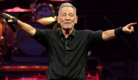 Bruce Springsteen performs Tuesday at Target Center in Minneapolis, Minnesota.