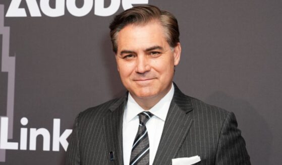 Former CNN reporter Jim Acosta stands at red carpet on May 12, 2025 in New York.
