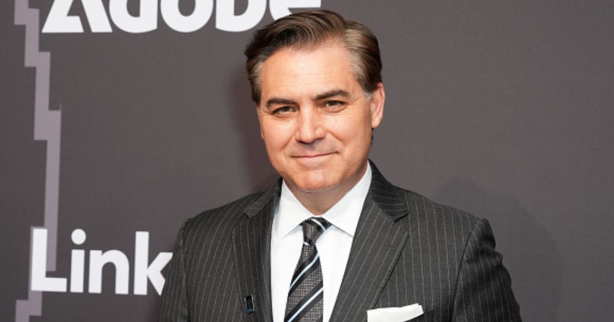 Former CNN reporter Jim Acosta stands at red carpet on May 12, 2025 in New York.