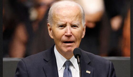 Former President Joe Biden, seen in a March 6 photo, made another embarrassing gaffe Tuesday.