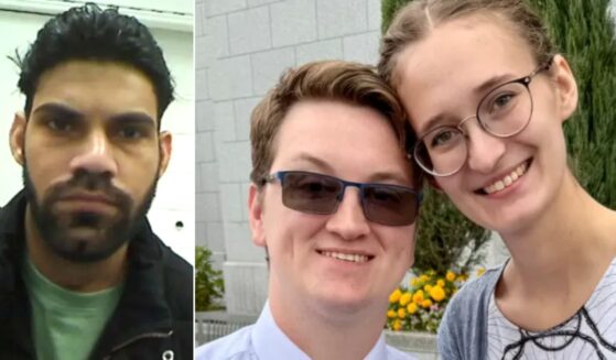 Newlyweds William Micah Carter and Jennifer Lynn Lower, right, died in an accident allegedly caused by Rajinder Kumar, who entered the country illegally under the Biden administration and was given a truck driver's license by Gov. Gavin Newsom's California.