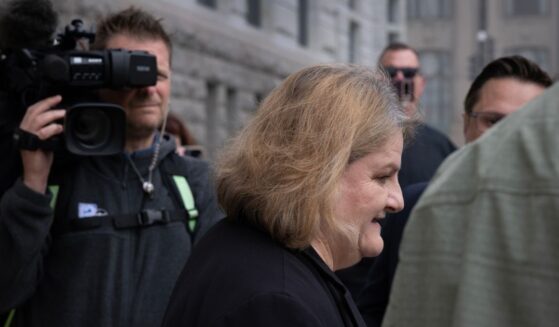 Milwaukee County Circuit Judge Hannah Dugan leaves the Milwaukee Federal Courthouse on May 15, 2025 in Milwaukee, Wisconsin.