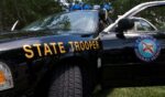 A Florida state trooper vehicle sits in the daylight.