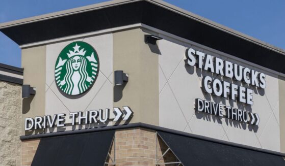 A Starbucks coffeehouse chain as seen in Noblesville, Indiana.