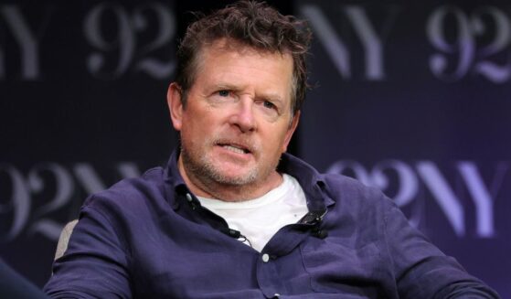 Michael J. Fox speaks onstage Oct. 13 in New York City.