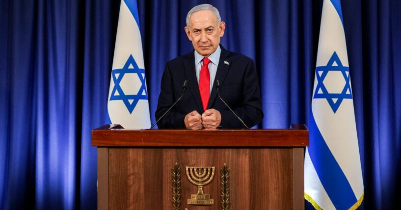 Israeli Prime Minister Benjamin Netanyahu, seen in a March photo, condemned the vandalism and said the soldier responsible would be disciplined.