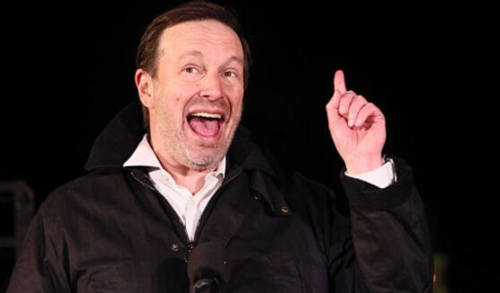 Sen. Chris Murphy , a Connecticut Democrat, seen in a February photo, caught some flak for comments in which he appeared to be rooting for Iran over the United States. Now, he says he was simply being sarcastic.