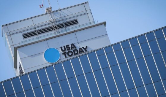 The USA Today headquarters building is seen in McLean, Virginia, in a 2022 file photo.
