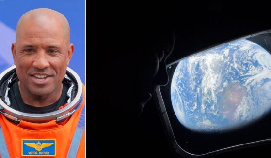 Artemis II pilot Victor Glover, awed by the sights outside the window of the Artemis II spacecraft, shared some thoughts from Scripture in a broadcast to Earth shared by NASA