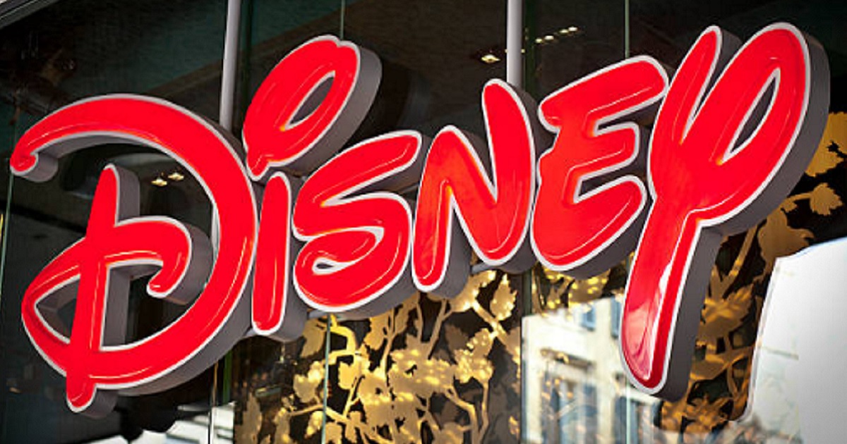 A Disney store sign.