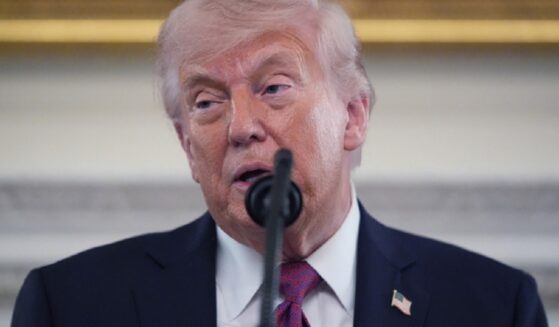 President Donald Trump, pictured speaking at the White House on Tuesday.