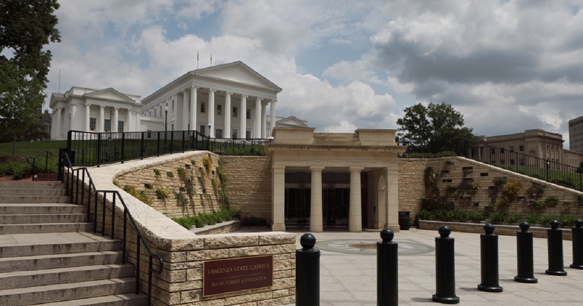 Virginia's Capitol in Richmond is pictured in a 2009 stock photo.