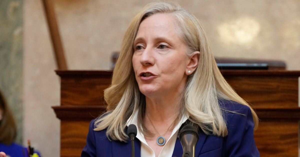 The office of Virginia Gov. Abigail Spanberger, seen in a January photo, reportedly told the Commonwealth's Democrats their redistricting effort would not pass judicial scrutiny.