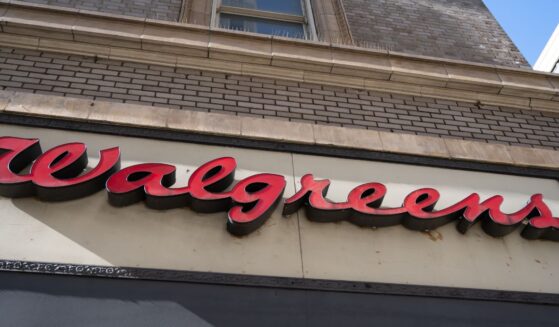 A sign on the facade of a Walgreens Pharmacy in San Francisco, California, on Jan. 22, 2026.