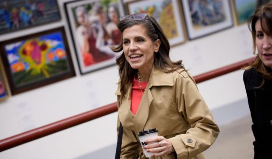 Rep. Nancy Mace arrives at the U.S. Capitol Building on Dec. 10, 2025, in Washington, D.C.