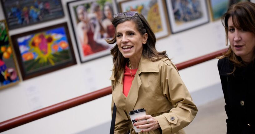 Rep. Nancy Mace arrives at the U.S. Capitol Building on Dec. 10, 2025, in Washington, D.C.
