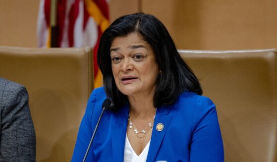 Rep. Pramila Jayapal attends a field hearing at the Minnesota Senate Building on Jan. 16, 2026, in St Paul, Minnesota.
