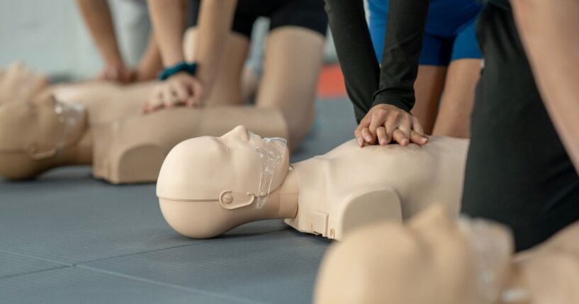 If you're going to have a heart attack, having it when surrounded by first responders is not a bad idea.