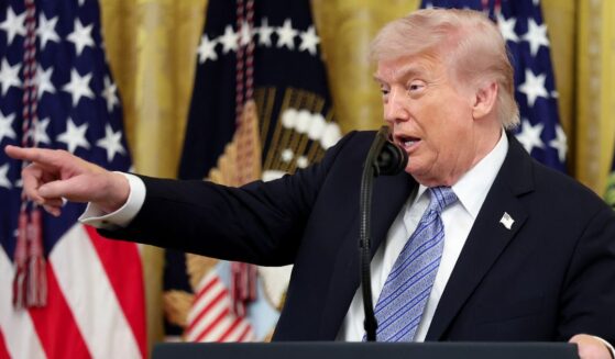 President Donald Trump mocked California Gov. Gavin Newsom for his gaffe about bragging on his low SAT score.
