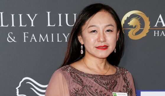 Eileen Wang, seen in a file photo attending the Asian Hall of Fame 2023 induction ceremony in Los Angeles, resigned as mayor of Arcadia, California after the Department of Justice announcement.