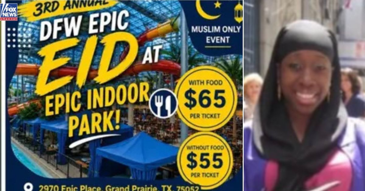 The organizer of a now-cancelled "Muslims-only" event in Dallas also reportedly runs a child care center with some unfortunate typos on its website.