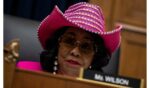 U.S. Rep. Frederica Wilson, a Florida Democrat, seen in a 2024 photo, suddenly changed her mind about running for reelection.