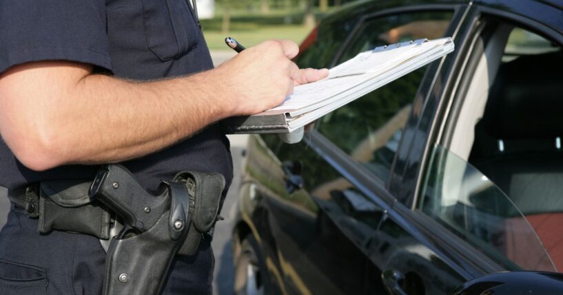 The woman had what normally would have been an air-tight defense, but the sheriff's deputy wrote her a ticket anyway.